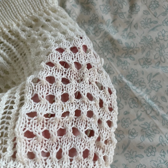 crochet cream shorts! - Picture 3 of 3